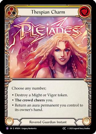 Thespian Charm (APS014)  - Armory Deck: Pleiades