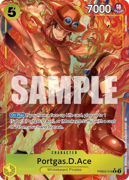 Portgas.D.Ace (Alternate Art) (PRB02-018) Foil