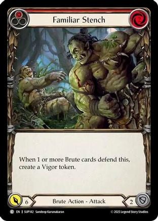 Familiar Stench (SUP142) Rainbow Foil - Super Slam