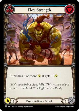 Flex Strength (Blue) (SUP151)  - Super Slam