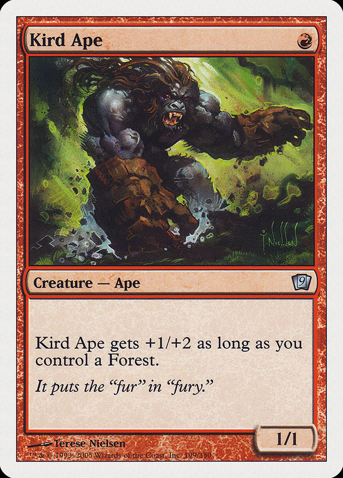 Kird Ape (9th Edition) [Oversize Cards] | Silver Goblin