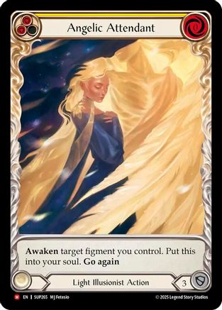 Angelic Attendant (Extended Art) (SUP265) Cold Foil - Super Slam
