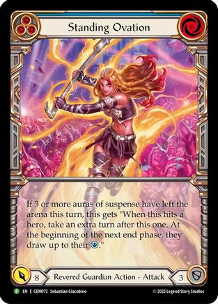 Standing Ovation (GEM072) Cold Foil - GEM Pack 3