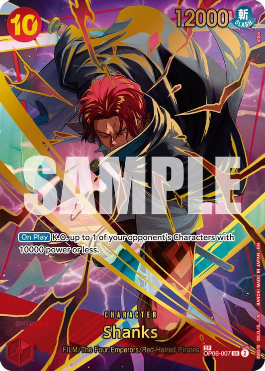 Shanks (Alternate Art) (Reprint) (OP06-007) Foil