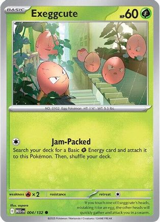 Exeggcute (4) - Mega Evolution