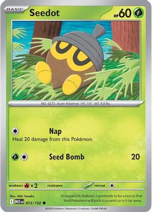 Seedot (13) - Mega Evolution