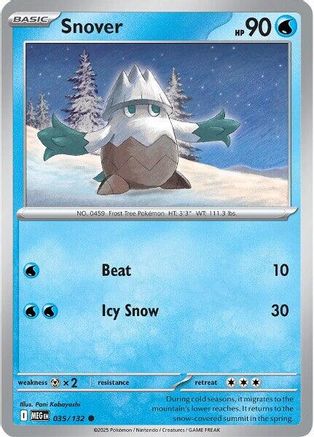 Snover (35) - Mega Evolution