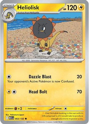 Heliolisk (53) - Mega Evolution