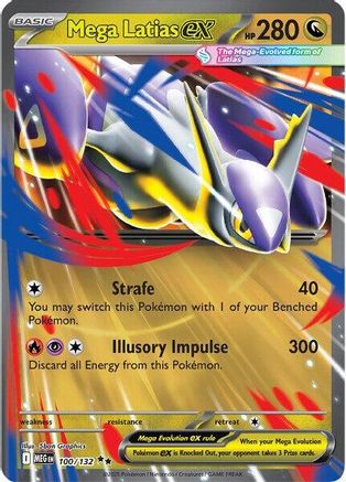 Mega Latias ex (100) Holofoil - Mega Evolution