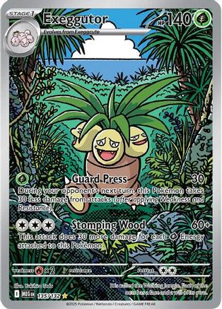 Exeggutor (135) Holofoil - Mega Evolution