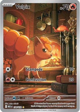 Vulpix (138) Holofoil - Mega Evolution