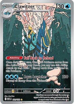 Clawitzer (141) Holofoil - Mega Evolution