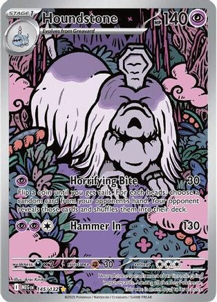 Houndstone (145) Holofoil - Mega Evolution