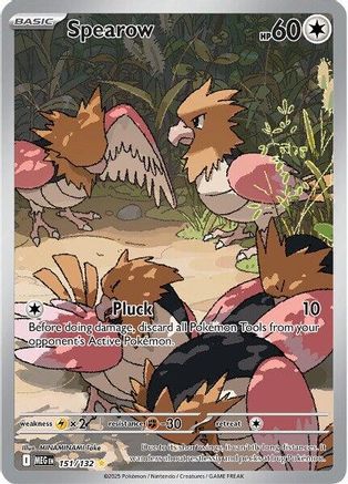 Spearow (151) Holofoil - Mega Evolution