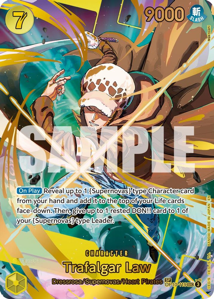 Trafalgar Law (SP) (OP10-119) Foil