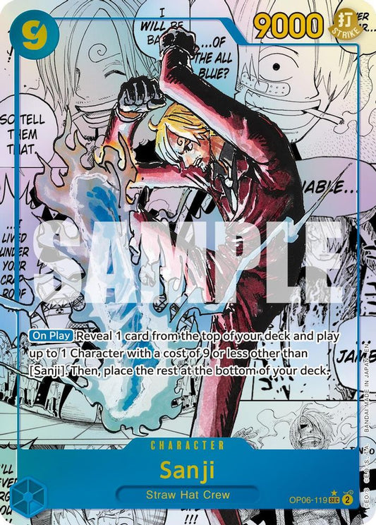 Sanji (Manga) (OP06-119) Foil