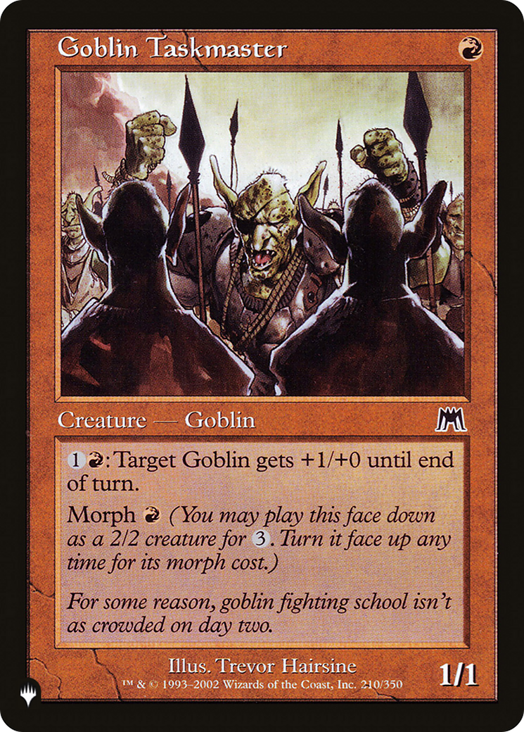 Goblin Taskmaster [The List Reprints] | Silver Goblin