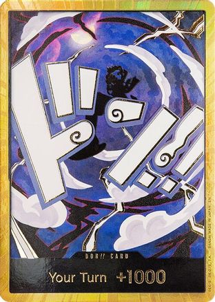 DON!! Card (GEAR5 Luffy) (Gold) Foil - PRB02