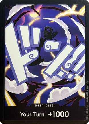 DON!! Card (GEAR5 Luffy) Foil - PRB02