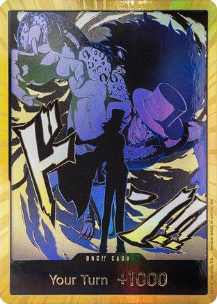 DON!! Card (Rob Lucci) (Gold) Foil - PRB02