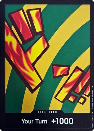 DON!! Card (Hannyabal) Foil - PRB02
