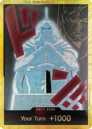 DON!! Card (Kyros) (Gold) Foil - PRB02