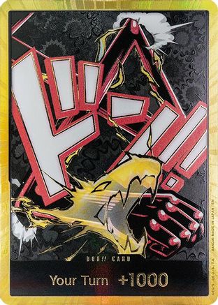 DON!! Card (Gear 4 Luffy) (Gold) Foil - PRB02