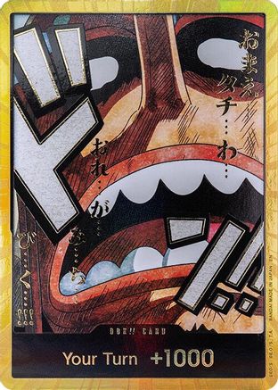 DON!! Card (Usopp) (Gold) Foil - PRB02