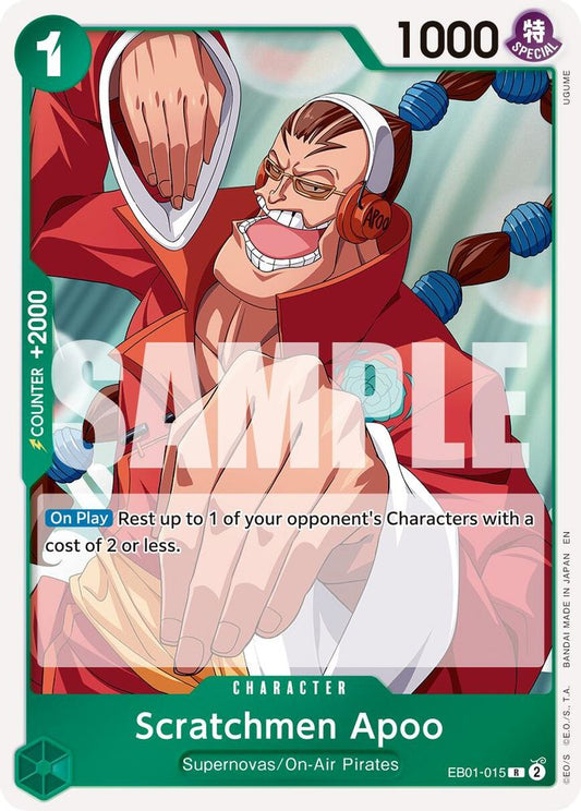 Scratchmen Apoo (Reprint) (EB01-015) Foil