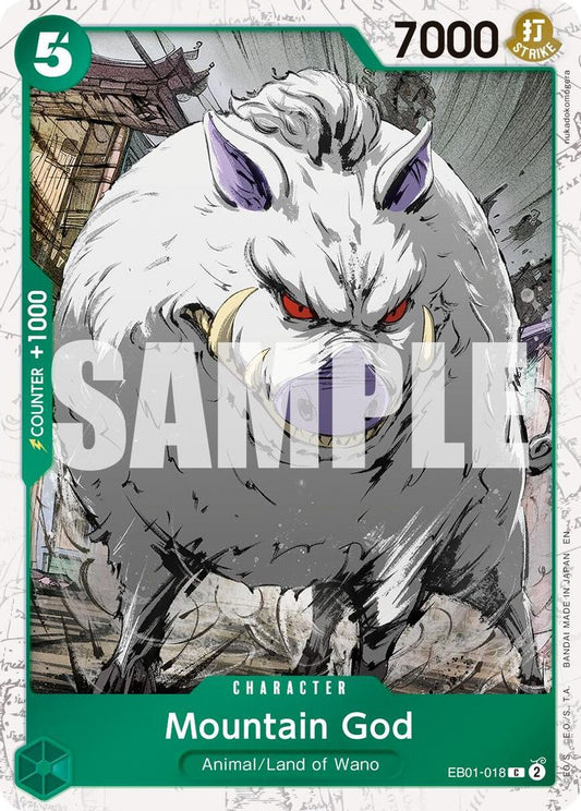 Mountain God (Pirate Foil) (EB01-018) Foil
