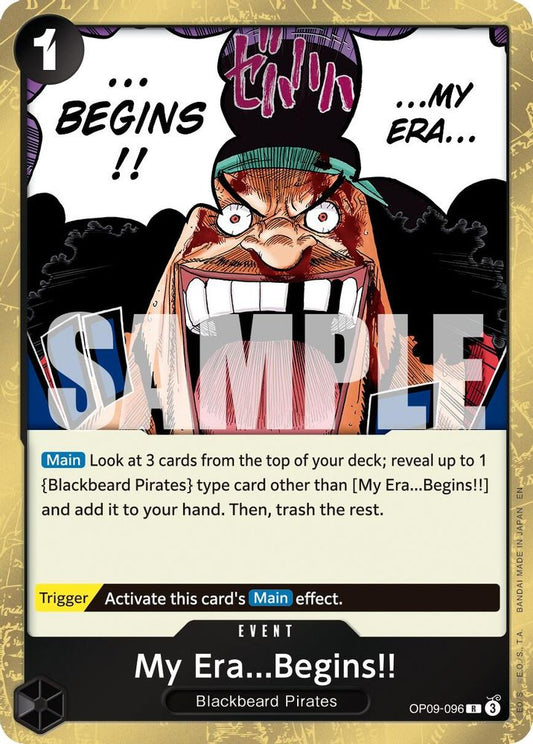 My Era...Begins!! (Reprint) (OP09-096) Foil