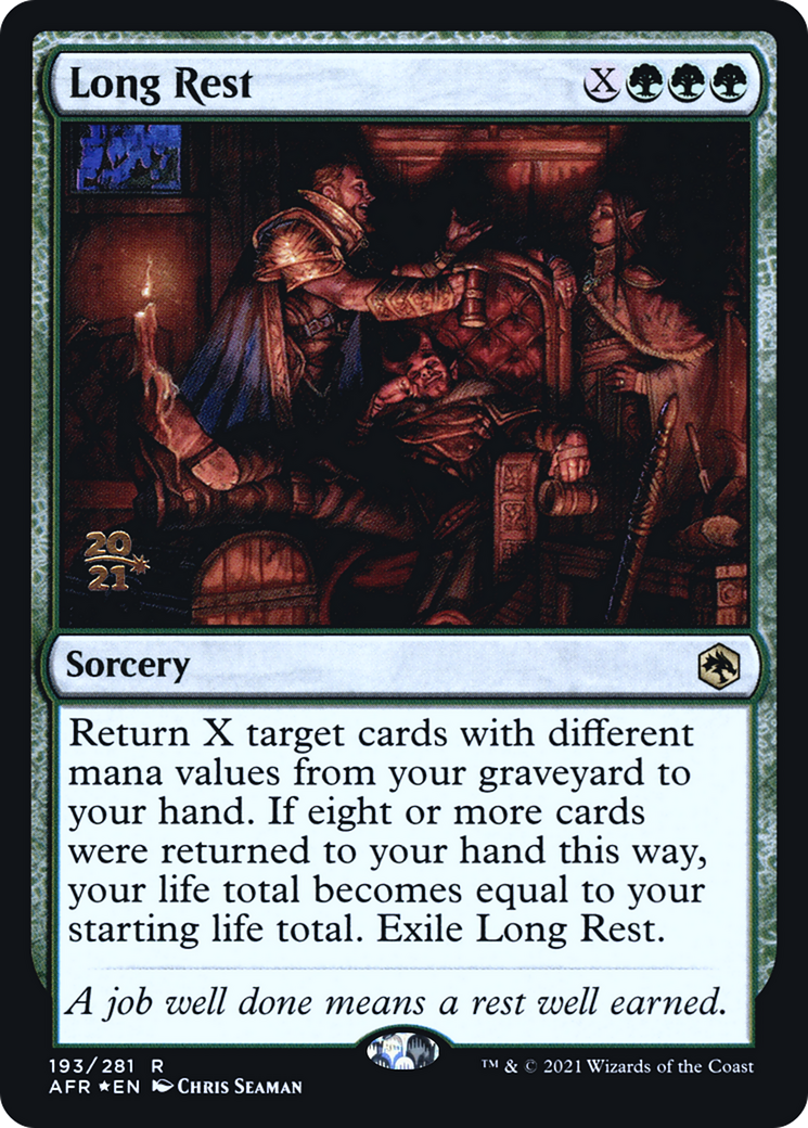 Long Rest [Dungeons & Dragons: Adventures in the Forgotten Realms Prerelease Promos]