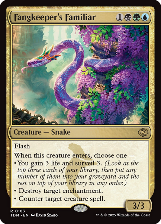 Fangkeeper's Familiar (183) Foil - Tarkir: Dragonstorm