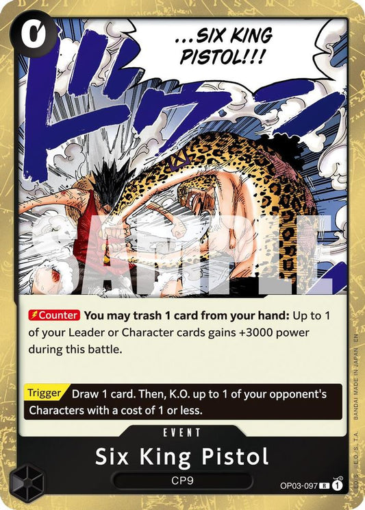 Six King Pistol (Reprint) (OP03-097) Foil