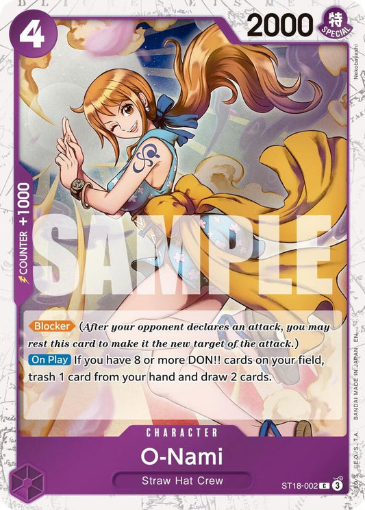 O-Nami (Pirate Foil) (ST18-002) Foil