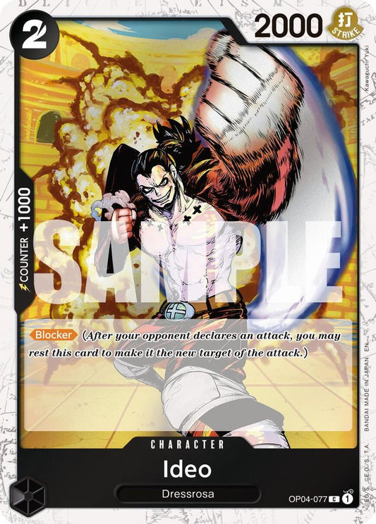 Ideo (Pirate Foil) (OP04-077) Foil