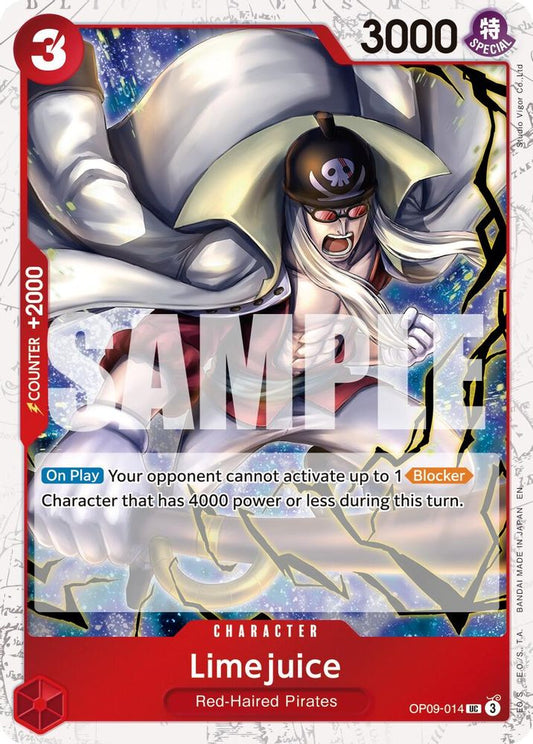 Limejuice (Pirate Foil) (OP09-014) Foil
