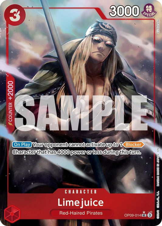 Limejuice (Alternate Art) (OP09-014) Foil