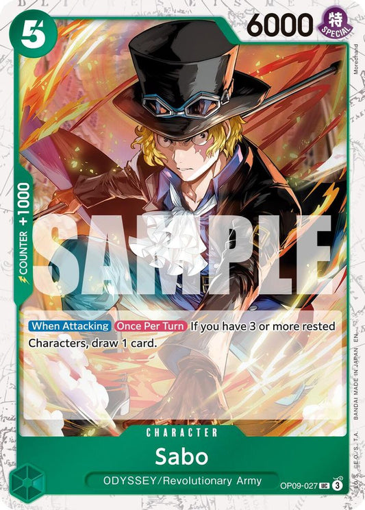Sabo (Pirate Foil) (OP09-027) Foil