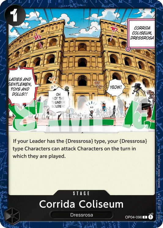 Corrida Coliseum (Pirate Foil) (OP04-096) Foil