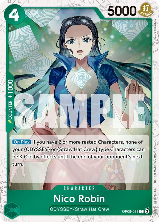 Nico Robin (Pirate Foil) (OP09-033) Foil