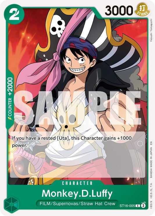 Monkey.D.Luffy (Reprint) (ST16-005)
