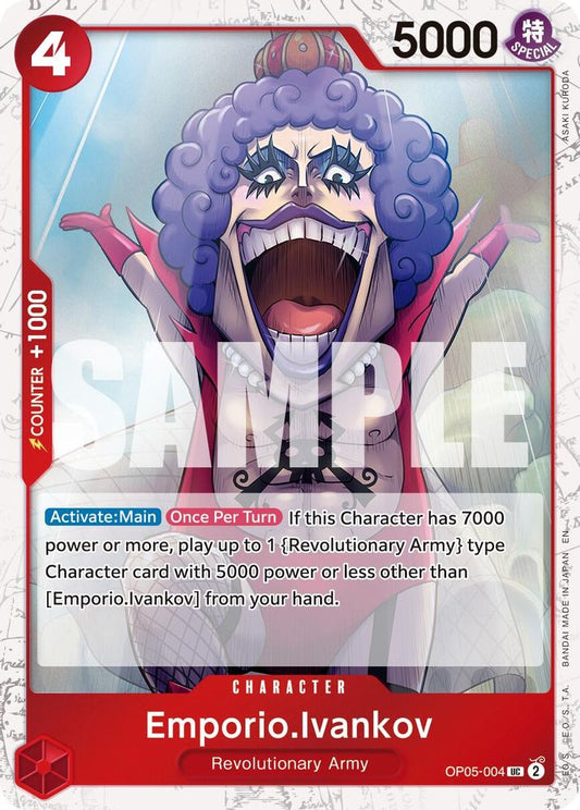 Emporio.Ivankov (Pirate Foil) (OP05-004) Foil