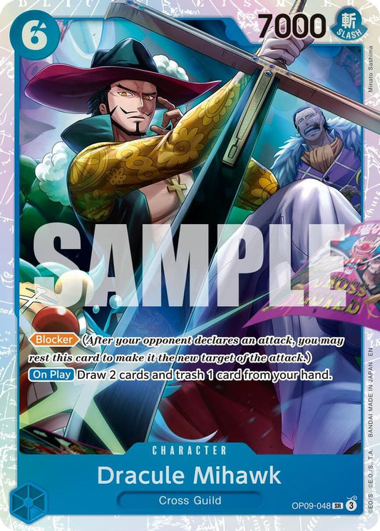 Dracule Mihawk (Reprint) (OP09-048) Foil