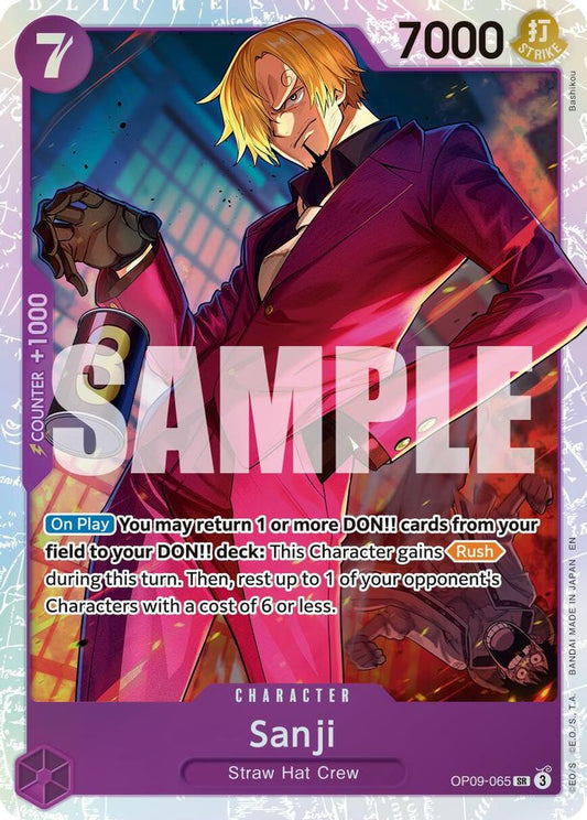 Sanji (Reprint) (OP09-065) Foil