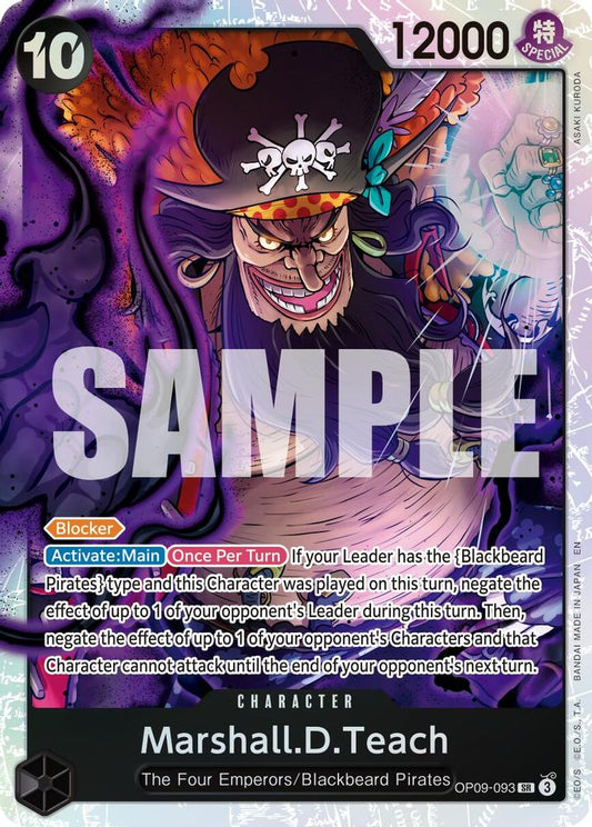 Marshall.D.Teach (Reprint) (OP09-093) Foil