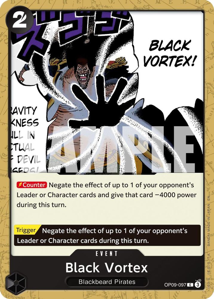 Black Vortex (Reprint) (OP09-097)