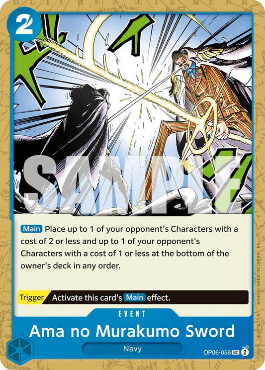 Ama no Murakumo Sword (Reprint) (OP06-056)