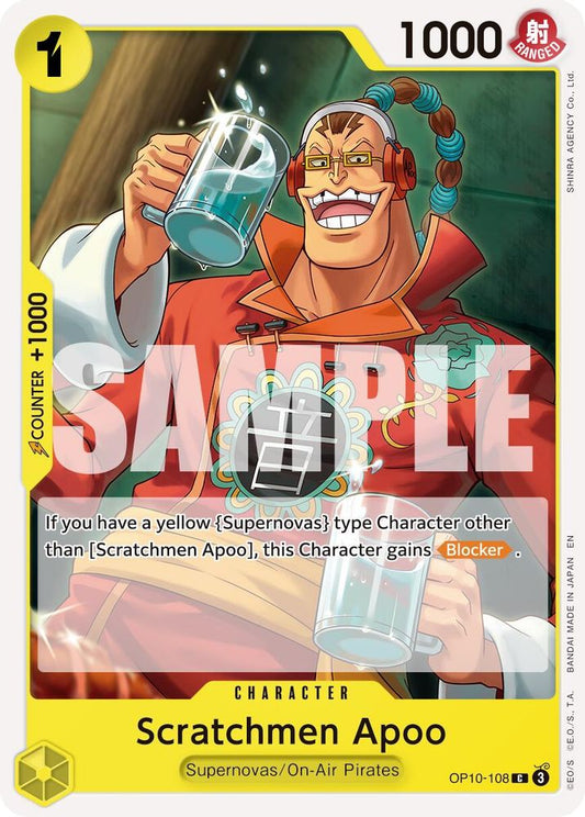 Scratchmen Apoo (Reprint) (OP10-108)