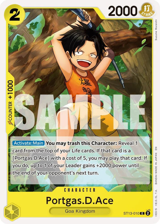 Portgas.D.Ace (Reprint) (ST13-010)